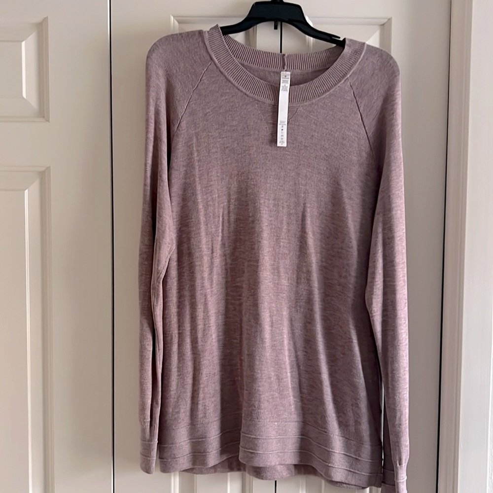 Pink Lululemon Sweater Size Large
